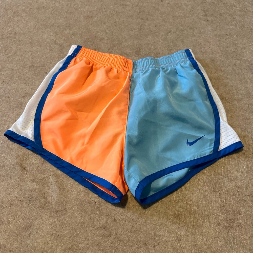 Girl, Nike dry fit shorts